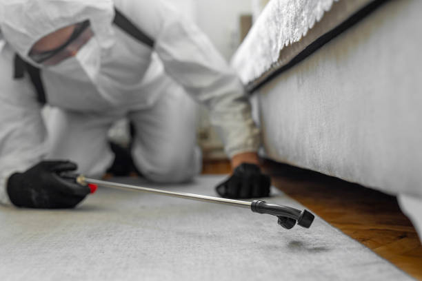 Professional Pest Control technician working in Ladera, CA